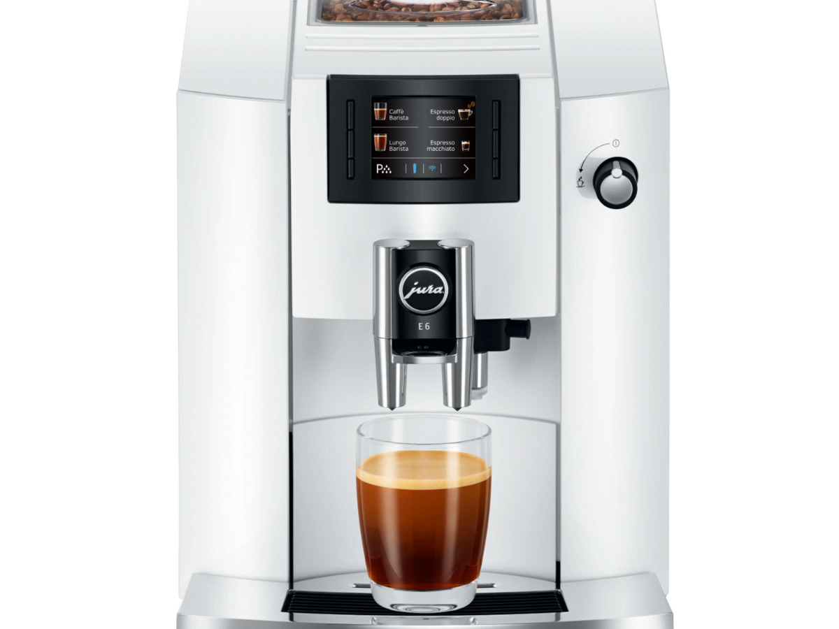 Jura E Serie auch in weiß eine Schönheit